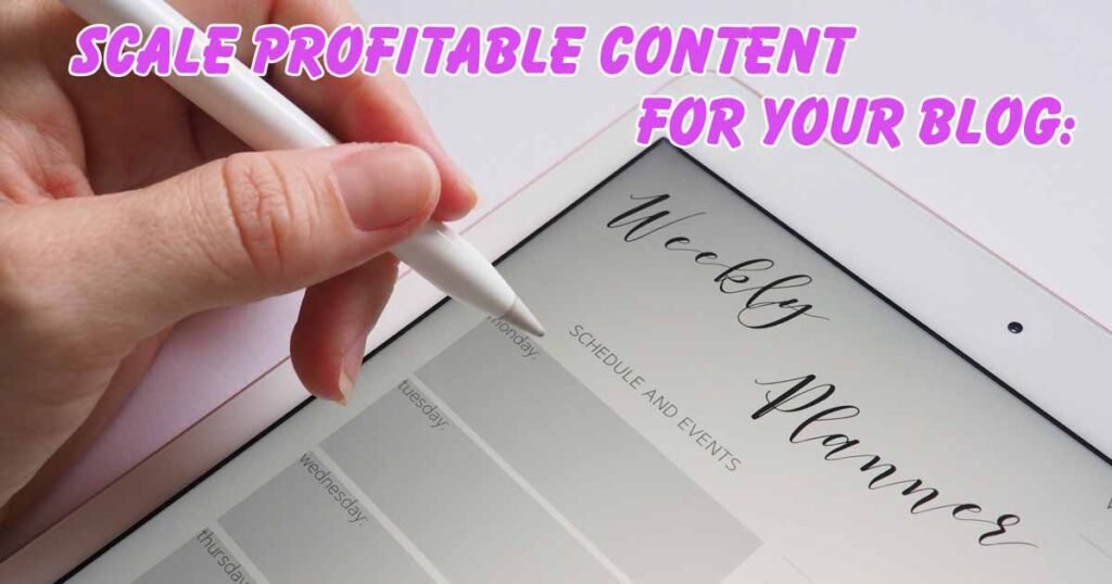 How to earn by writing and monetizing blog posts.